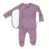 Bonsie Skin to Skin Babywear - Footie - Fig - 2 of 4