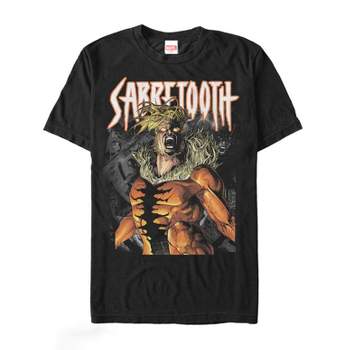 Men's Marvel X-Men Sabretooth Metal T-Shirt