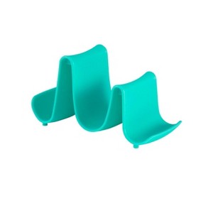 Hutzler Compact Pot Lid Stand and Spoon Rest, Space Saving Design - 1 of 2