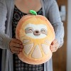 Squishmallows 8-Inch Watermelon Pug & Orange Sloth 2-Pk Plush- Collectible Soft Fruit Puppy Sloth Stuffed Animal Toy - Gift for Kids, Girls & Boys - 4 of 4