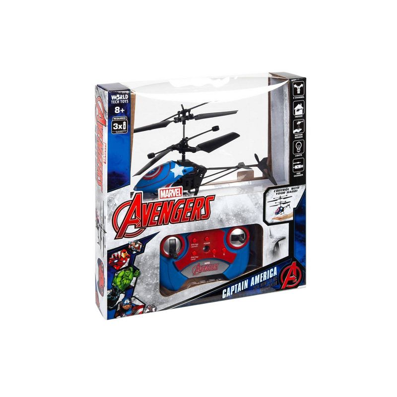 World Tech Toys Marvel Captain America 2CH IR Helicopter, 3 of 4