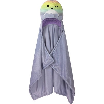 Happy Face Hooded Children & Adult Bathrobe / Purple, Best Stylish Bedding