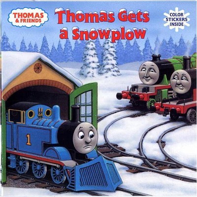 Thomas Gets a Snowplow - (Thomas & Friends (8x8)) by  W Awdry (Mixed Media Product)