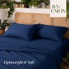Ivy Union Microfiber Sheet Set - Breathable - Deep Pocket - 4 of 4