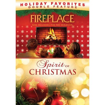 Fireplace and Melodies for the Holidays / Spirit of Christmas (DVD)(2015)