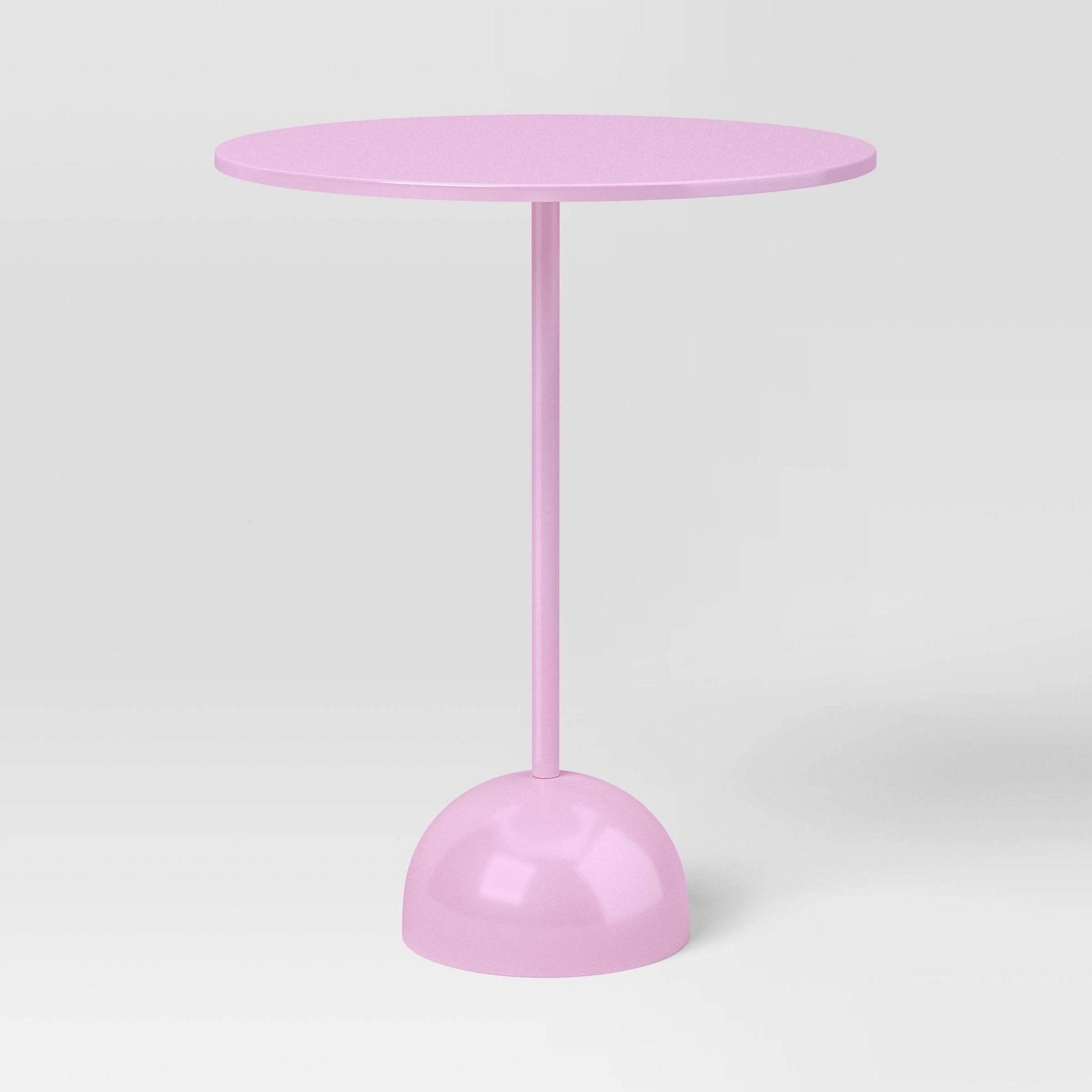 Dorm Pedestal Table Pink - Room Essentials™ Fully Assembled