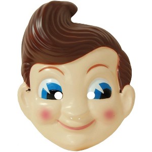 Seasonal Visions Big Boy Plastic Adult Costume Mask 18" - 1 of 2