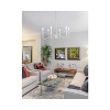 Elegant Lighting Rohan 36 inch chandelier in White - 2 of 4