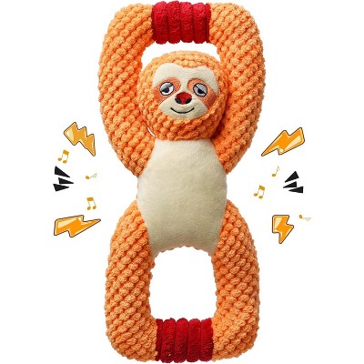 ZippyPaws Stuffed Animal Dog Plush Toy,Interactive Puppy Toys with Crinkle Paper for Small, Medium, and Large Dogs