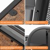 Iron Wood Coffee Capsule Storage Rack Office Storage Rack Drawer Type Capsule Storage Box Metal Wooden Coffee Storage Rack - 4 of 4