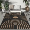 Abynow Geometric Waterproof Outdoor Area Rug - 2 of 4