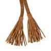 Elerevyo Womens Faux Suede Tassel Belt, Vintage Bow Tie Corset Cinch Obi Belts Waistband for Dress 1 Pc - 3 of 4