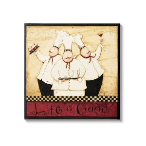 Stupell Industries Life Is Good Vintage Chefs Canvas Wall Art - 1 of 3