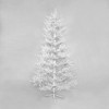 YOOCOZZ Christmas Decoration  Pre-lit Aspen Fir Artificial  Xmas Tree, Hinged Xmas Tree with Snow Flocked Branch Tips, Warm Yellow LED Lights - 3 of 4
