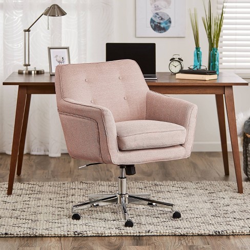 Style Ashland Home Office Chair Party Blush Pink Serta Target
