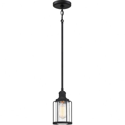 Quoizel Lighting Ludlow 1 - Light Pendant in  Earth Black