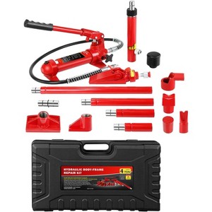 GOCAPTAIN Porta Power Kit, 8000LBS Heavy Duty Car Lift Jack, 17-Piece Auto Repair Set for Frame Equipment Maintenance, Blow-Molded Carrying Case - 1 of 4