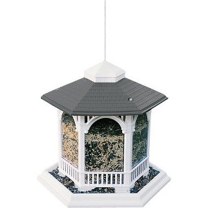 Cherry Valley White Plastic 10 Lb. Capacity Gazebo Bird Feeder - 1 of 1