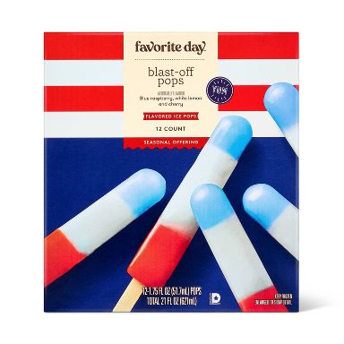 Blast-Off Frozen Pops - 21 floz/12ct - Favorite Day™