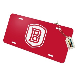 Bradley University Primary Logo Novelty Metal Vanity Tag License Plate - 1 of 4