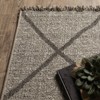 Oriental Weavers Gillian 4926A Beige/ Black Indoor/Outdoor Area Rug - 1'10" x 7'6" - 4 of 4