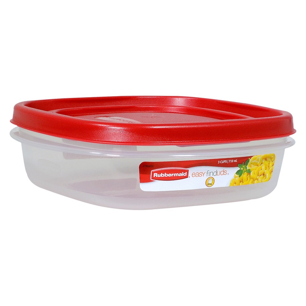 UPC 071691405313 product image for Rubbermaid 3 Cup Food Storage Container with Easy Find Lid | upcitemdb.com