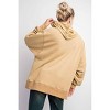 Women's Terry Knit Hoodie - Easel - 3 of 3