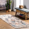 Nuloom Saoirse Distressed Trellis Indoor Area Rug - 2 of 4