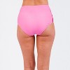 Women's Color Block High-waisted Bikini Bottom - 2 of 3
