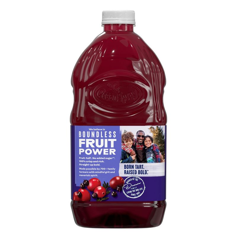 Ocean Spray Cranberry Elderberry Juice Drink - 64 fl oz Bottle, 2 of 7