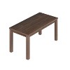 NicBex Dining Table 63" Solid Wood Rectangular Dining Table for 6 with Wood Legs for Dining room - 3 of 4