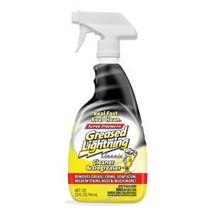 Greased Lightning Lemon Scent Cleaner and Degreaser 32 oz Liquid (Pack of 9) - 1 of 1