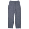 Collections Etc Elastic Waistband with Side Pockets Cotton Knit Pants - 3 of 4