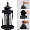 Twinkle Star Copper Wild Bird Feeder Panorama Lighthouse, Hanging Decoration for Garden Yard Outside - 2 of 4