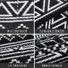 Acekool Outdoor Rug, Waterproof Foldable Reversible UV-Resistant Carpet for Patio, Deck, RV, Balcony, Easy Care - 3 of 4