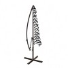 WestinTrends 10 Ft Outdoor Patio Cantilever Offset Umbrella with Base Weights - 3 of 3