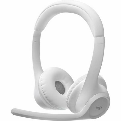 Logitech Zone 300 Wireless Bluetooth Headset Off White - Noise Cancelling Microphone - 16 Hours of Talk Time - Wireless - Bluetooth 5.3