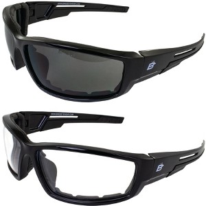 2 Pairs of Birdz Eyewear Swoop Safety Goggles with Clear, Smoke Lenses - 1 of 4