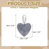 Unique Bargains Marble Heart Shape Tablecloth Weight Pendant Hooks 1.97" x 1.97" - 2 of 4