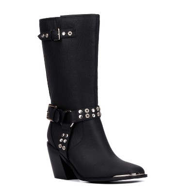 Olivia Miller Women's Tarot Card Tall Boots - 8.5, Black Olivia Miller Women's Tarot Card Tall Boots - 8.5, Black