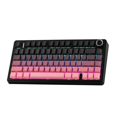 Evo Bytes Black Pink 75% Wireless Mechanical Keyboard