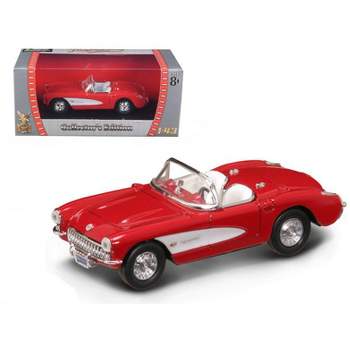 1957 Chevrolet Corvette Convertible Red 1/43 Diecast Model Car by Road Signature