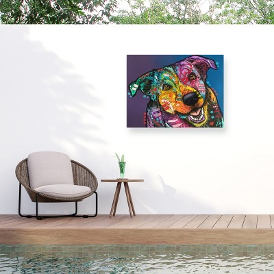 "Puppy Portrait" Outdoor Canvas