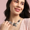 SOHI Women's Multicolour Party Statement Necklace - 3 of 4