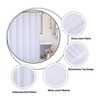 Shower Curtain – GlowSol Water-Resistant Shower Liner with Buttonholes for Bathroom (1-Piece) - 2 of 4