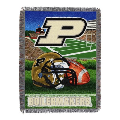 NCAA Purdue Boilermakers 48"x60" Tapestry Throw Blanket