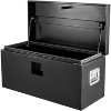 Acekool Steel Truck Bed Tool Box, Weatherproof Storage Chest, Textured Black, Pneumatic Lid - 2 of 4