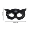 Unique Bargains Reusable Cat Party Mask 1 Pc - 2 of 4