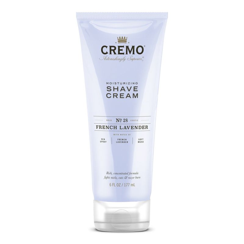 Cremo French Lavender Shave Cream - 6 fl oz, 1 of 10
