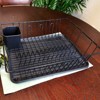 BetterChef 16-inch Dish Rack in Black - image 3 of 4